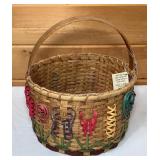 Stunning Handwoven Basket By Robert-Bristol, TN