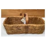 Long Handwoven by Robert Basket-6x15 Inches