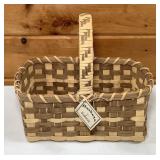 Nice Handwoven By Robert Basket-7x11 Inches