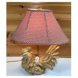Cute Farmhouse Rooster Lamp-22x18 Inches