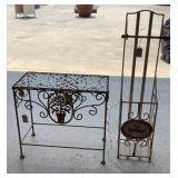 Small Metal Table/TP Holder