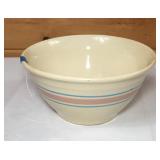Vtg 10' McCoy Oven Proof Stoneware Mixing Bowl