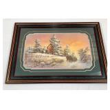 Lee K Parkinson 'Winter Scene' Print