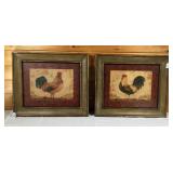 Farmhouse Rooster Wall Decor-25x21 Inches