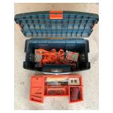 Plastic Toolbox w/ Contents