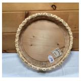 Pretty Handwoven Basket by Robert-11 Inches