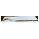 Large Wooden Hiking Stick-68 Inches Tall