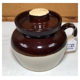 Robinson Ransbottom Pottery Bean Pot-6 Inches Tall