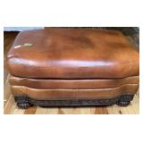 100% Leather Ashley Furniture Ottoman