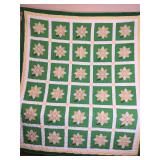 Gorgeous 'Daisy' App Machine Sewn Quilt