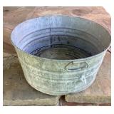 No2 Galvanized Washtub-No holes