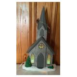 Pretty Ceramic Light Up Church
