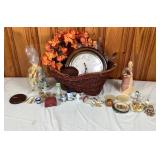 Vtg Household Decor Lot