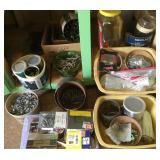 Contents of Cabinet-Nails/Screws/Etc