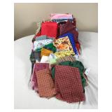 Large Amount of Material/Quilt Pieces