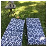 Bird Feeder/ Patio Table /cushions