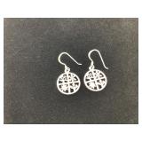 Cute Sterling Silver Dangle Earrings