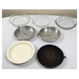 Various Pie Plates