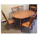Tell City Chair Co. Andover Wood DiningTable/Chair