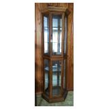 Very Pretty Curio Cabinet w/Light