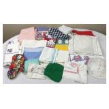 Box of Misc Linens