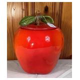 Amazing  MCM California Pottery Apple Cookie Jar