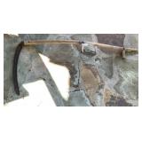 58' Antique Wooden Hay Scythe
