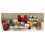 Lot of Candles/Holders
