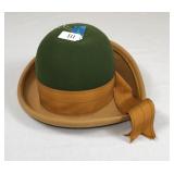 Vintage Evelyn Varon Hat w/Doeskin Felt Interior
