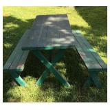 Wooden Picnic table/benches