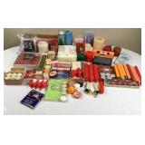 Large Lot of Misc Candle