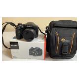 Sony DSC-H300 Cybershot Camera w/Carrying Case