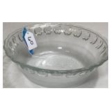 Glass Apple Serving Bowl 9'