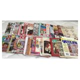 Box of Quilting/Craft/ Sewing Books/Magazines