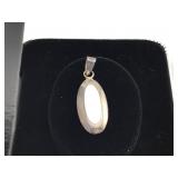 Sterling Silver Mother of Pearl Pendant