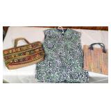Handmade Purses & Vest