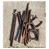 Metal Stakes/Sears Horseshoes
