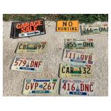 Metal Signs/License Plates