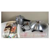 Wok/Pressure Cooker/Cake Decorating Supplies
