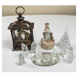 Contents of Shelf-Nativity/ Music Boxes