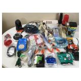 Misc Hardware Lot-Flashlights/ Battery Charger/Etc