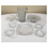 Pretty Clear Glass Lot