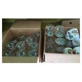 2 Boxes of Christmas Glassware