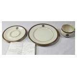3 Pc Zepplin Formal Dinner Setting