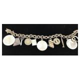 Sterling Silver Charm Bracelet