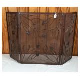 Beautiful Trifold Fireplace Screen