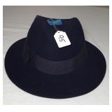 Navy Blue Lancaster Wool Hat- MADE IN THE USA