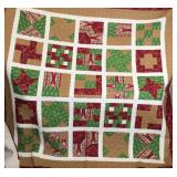 Gorgeous Block of the Month Christmas Quilt