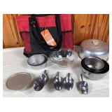 Aluminum Cake Cover/Mixing Bowls/Etc
