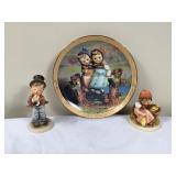 Goebel Hummel Plate and Figures